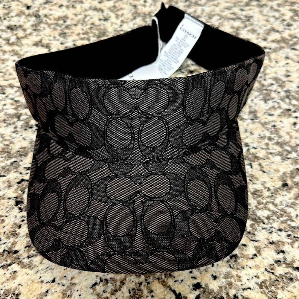 Coach signature visor
